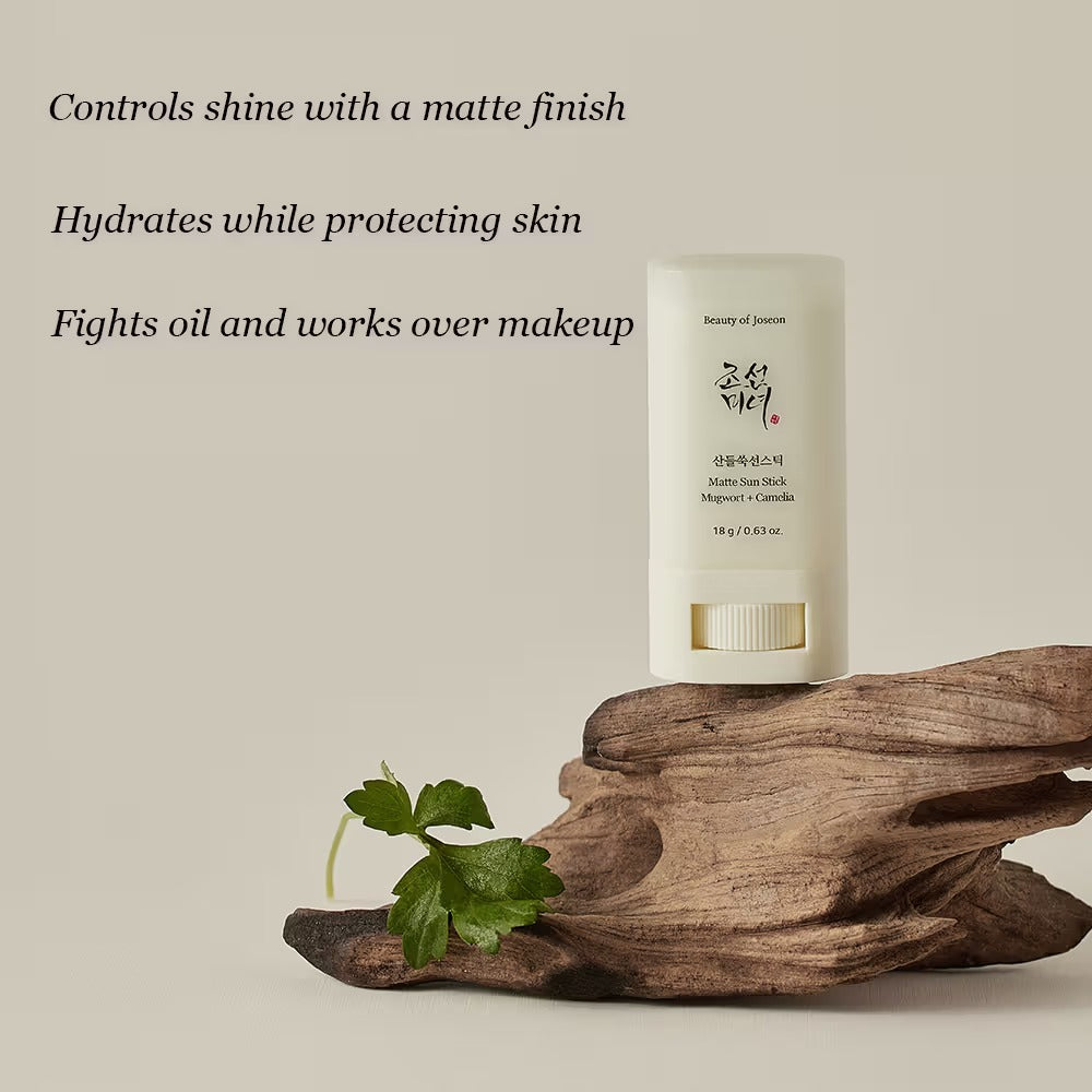 Beauty of Joseon Matte Sun Stick Mugwort + Camelia (Pack Size:18g) | Beauty of Joseon at Broadway