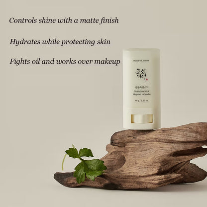 Beauty of Joseon Matte Sun Stick Mugwort + Camelia (Pack Size:18g) | Beauty of Joseon at Broadway