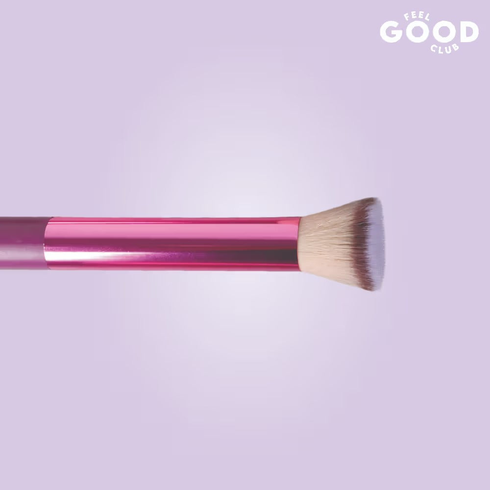 Feel Good Club Buffer Brush For Applying & Blending Foundation Concealer Powder Face & Body Makeup