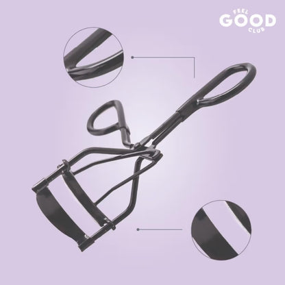 Feel Good Club Eyelash Curler Pre Mascara Eye Makeup Tool For Lifted Natural Lashes And Falsies