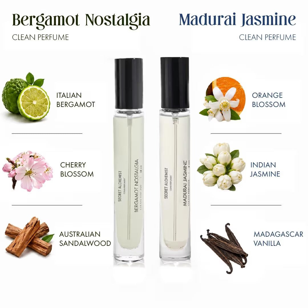 Secret Alchemist Alchemy Duo Madurai Jasmin and Bergamot Nostalgia 2x15ml