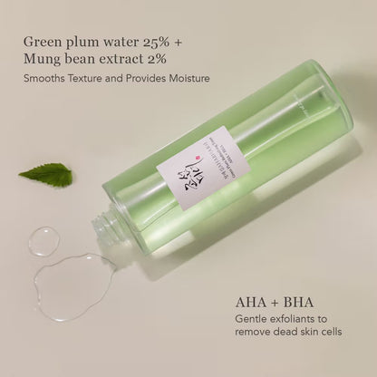 Beauty of Joseon Green Plum Refreshing Toner AHA+BHA (Pack Size:150ml) | Beauty of Joseon at Broadway