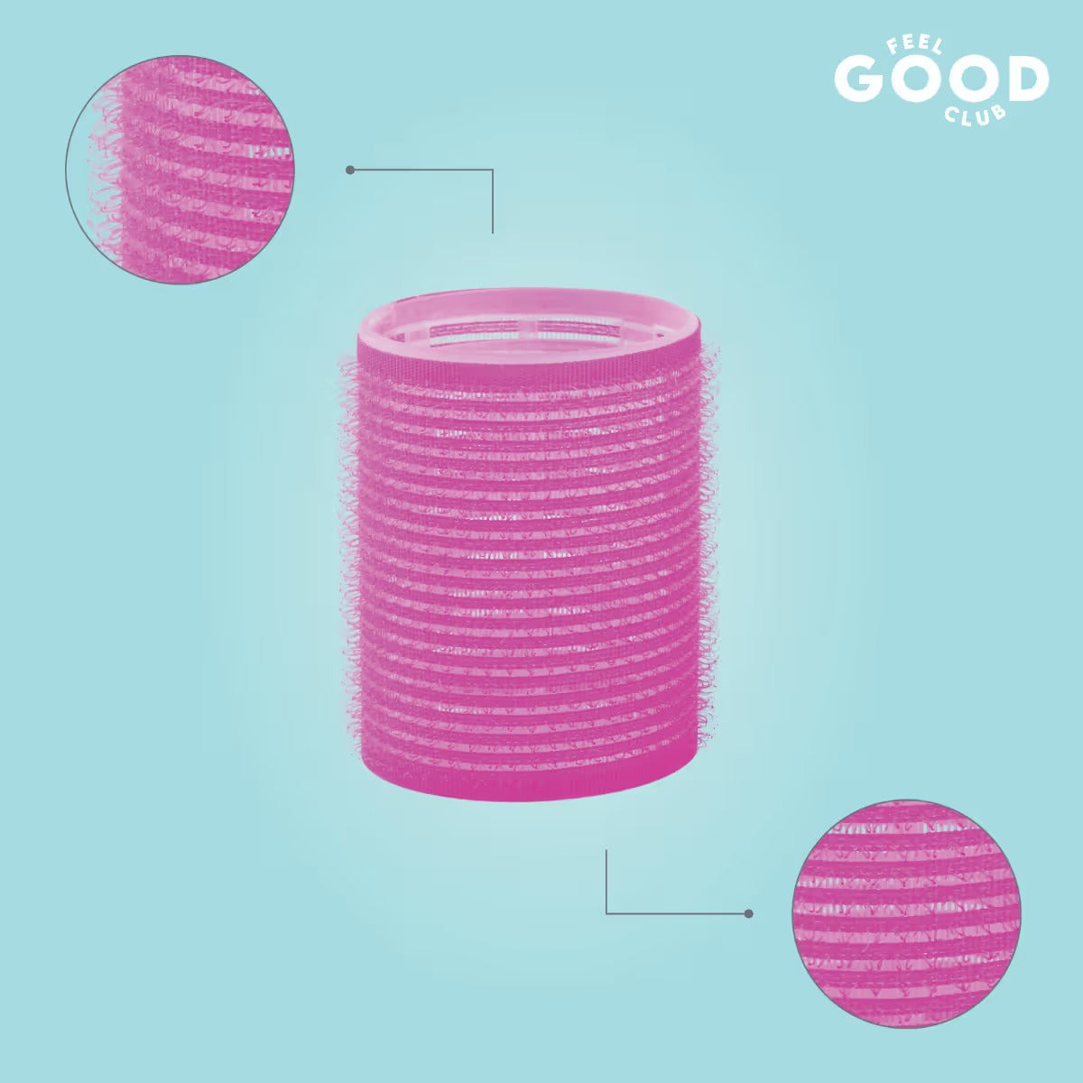 Feel Good Club Large Sized Hair Roller Curlers