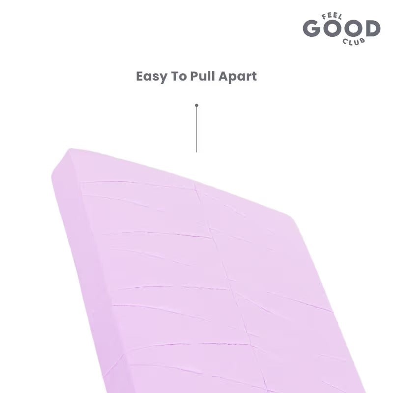 Feel Good Club Makeup Wedges Triangle Shaped Mini Beauty Sponge Blender Powder Puffs - Pack Of 24