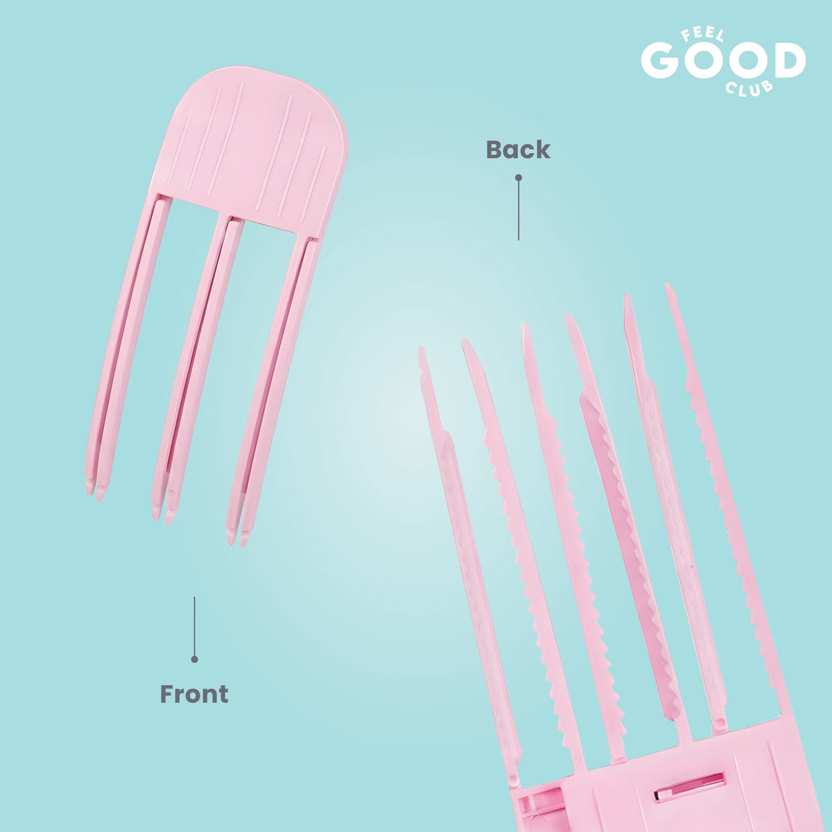 Feel Good Club Root Lifter Hair Volumizing Clips For Heatless Bounce To Flat Hair - Set Of 2 Pcs