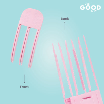 Feel Good Club Hair Volumizing Clips For Heatless Root Lift & Bounce To Flat Hair - Set Of 2 Pcs