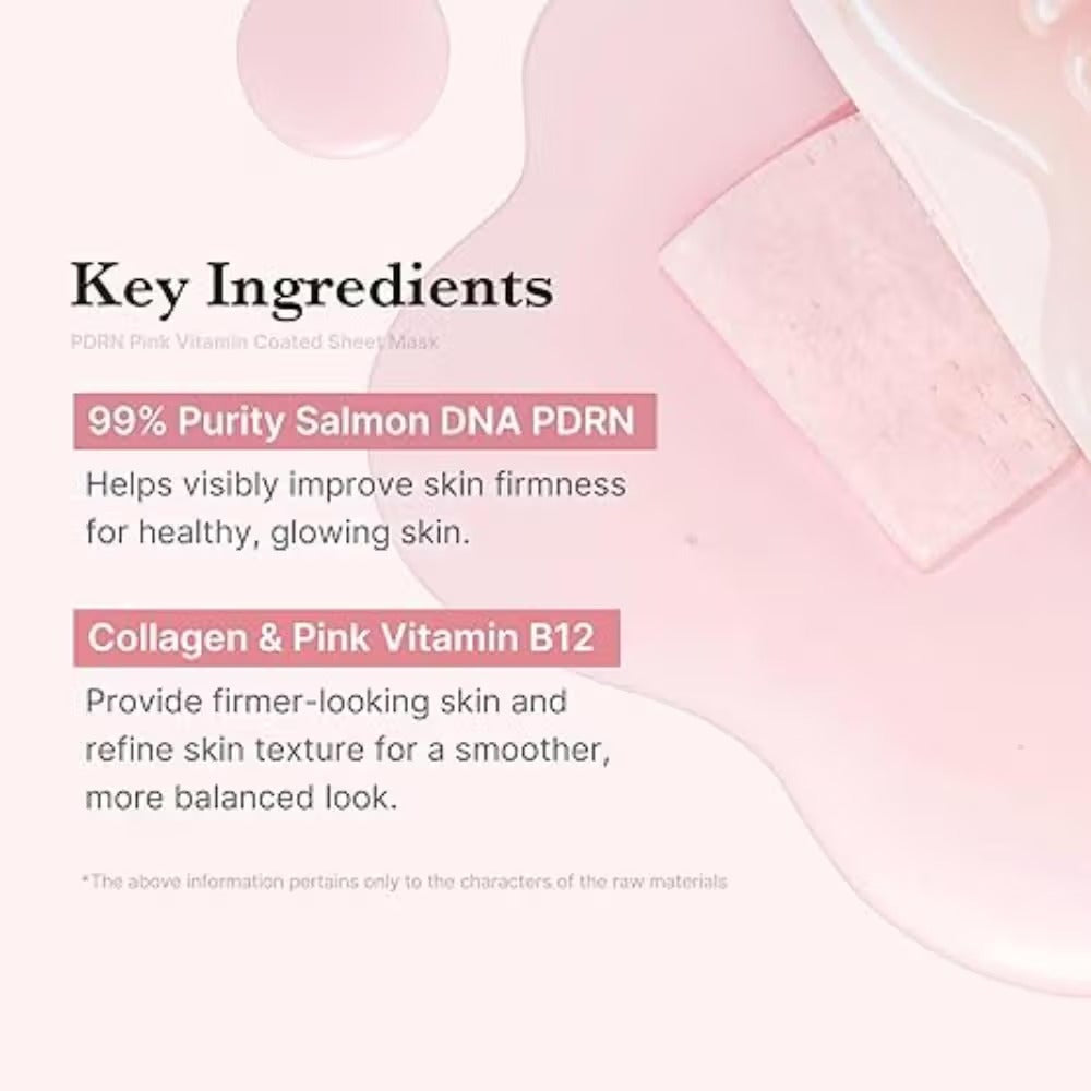Medicube Pdrn Pink Vita Coating Mask  - (22G X 10Pcs)