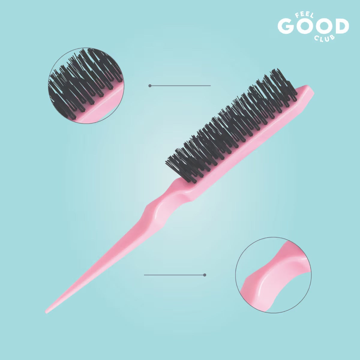 Feel Good Club Teasing Brush For Hair Styling
