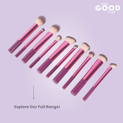 Feel Good Club Foundation Brush For Blending Liquid & Powder Face Makeup Skin Serum Tint Bb Cc Cream