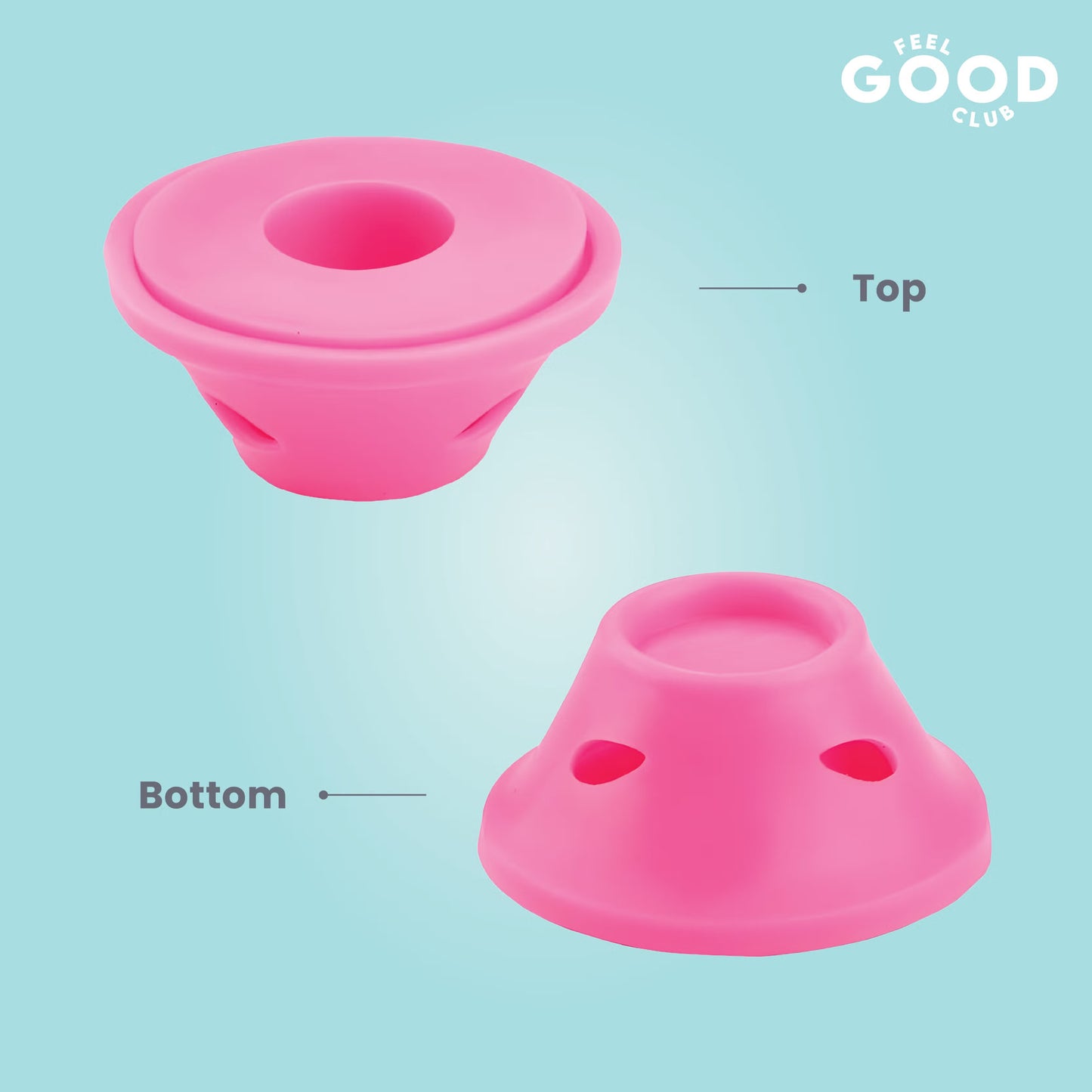 Feel Good Club Heatless Hair Rollers (Pack Of 10 Pcs)