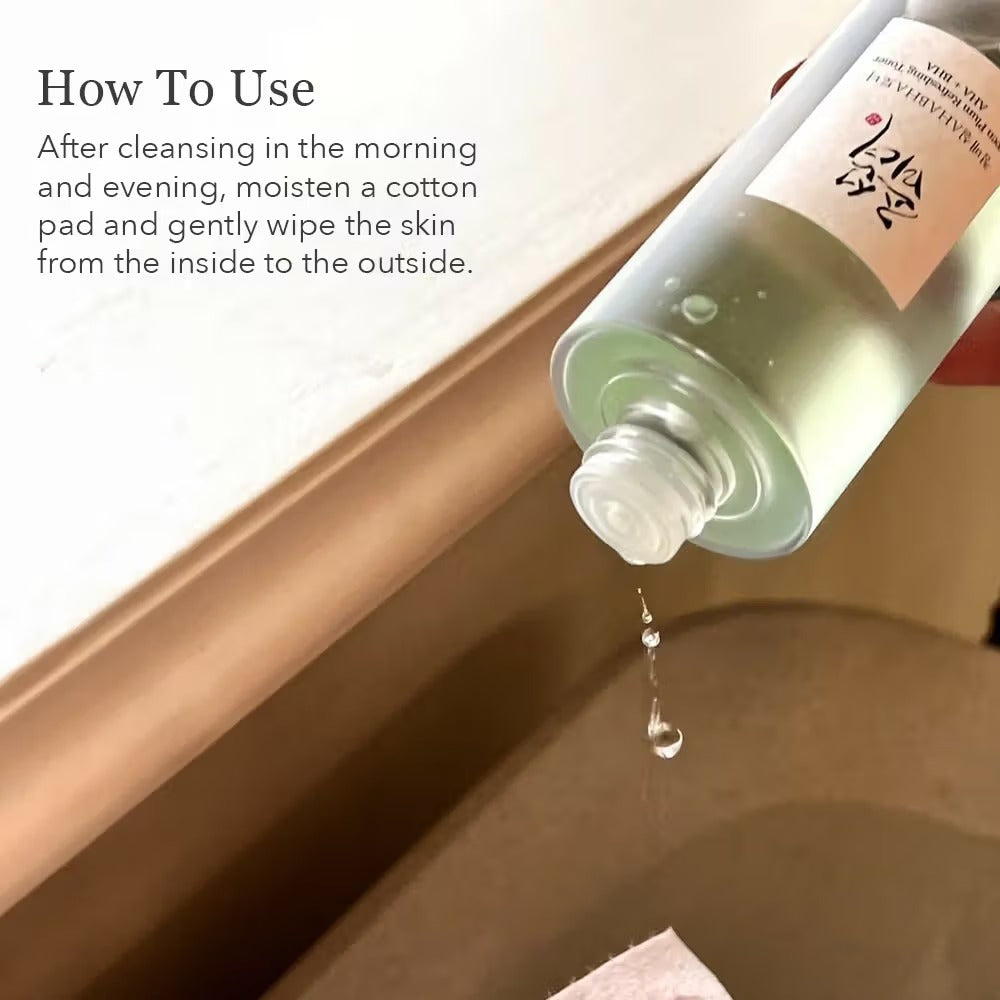 Beauty of Joseon Green Plum Refreshing Toner AHA+BHA (Pack Size:150ml) | Beauty of Joseon at Broadway