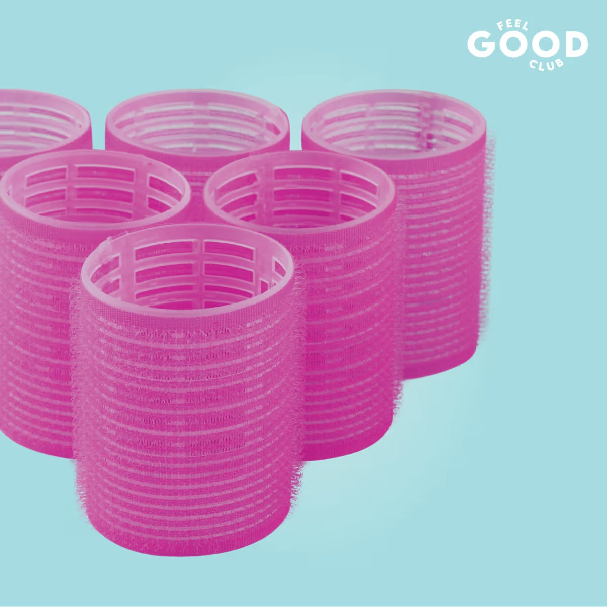 Feel Good Club Large Sized Hair Roller Curlers