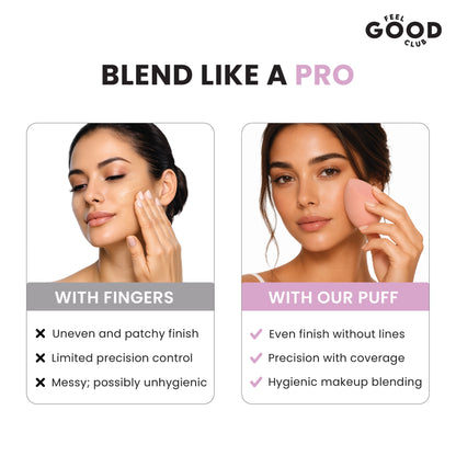 Feel Good Club Slant Cut Makeup Sponge
