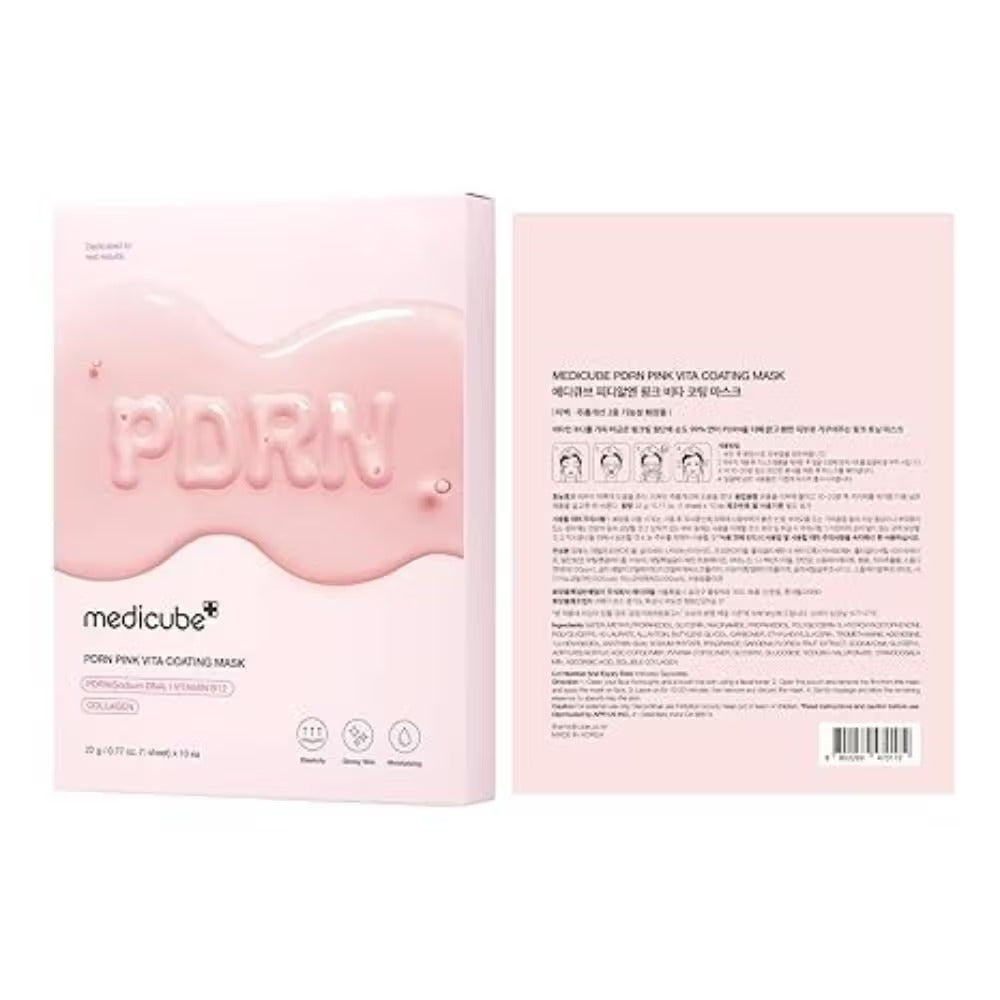 Medicube Pdrn Pink Vita Coating Mask  - (22G X 10Pcs)