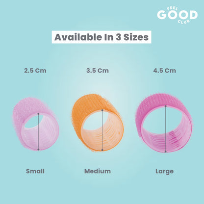 Feel Good Club Large Sized Hair Roller Curlers
