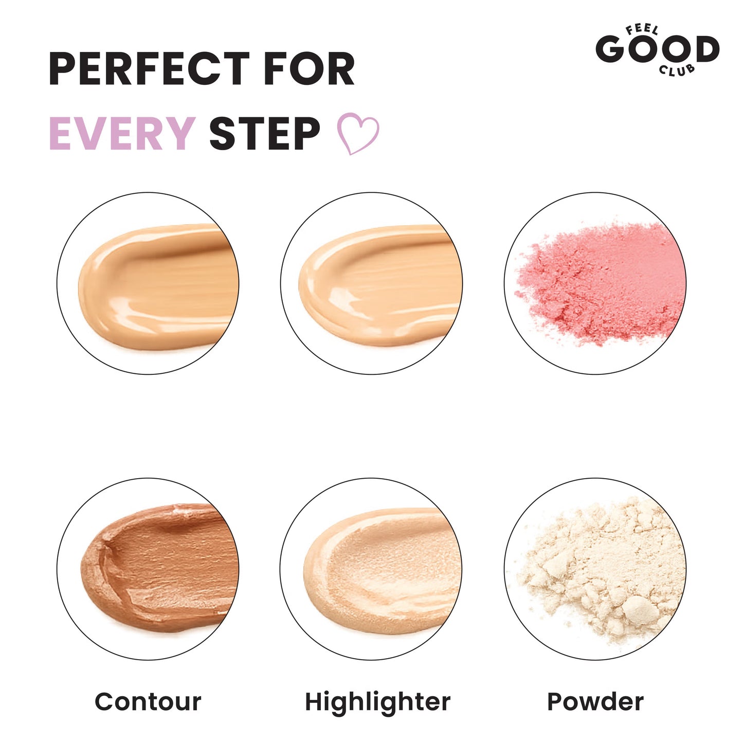 Feel Good Club Sponge & Seat - Makeup Blender With A Stand For Face Foundation Powder Beauty Puff