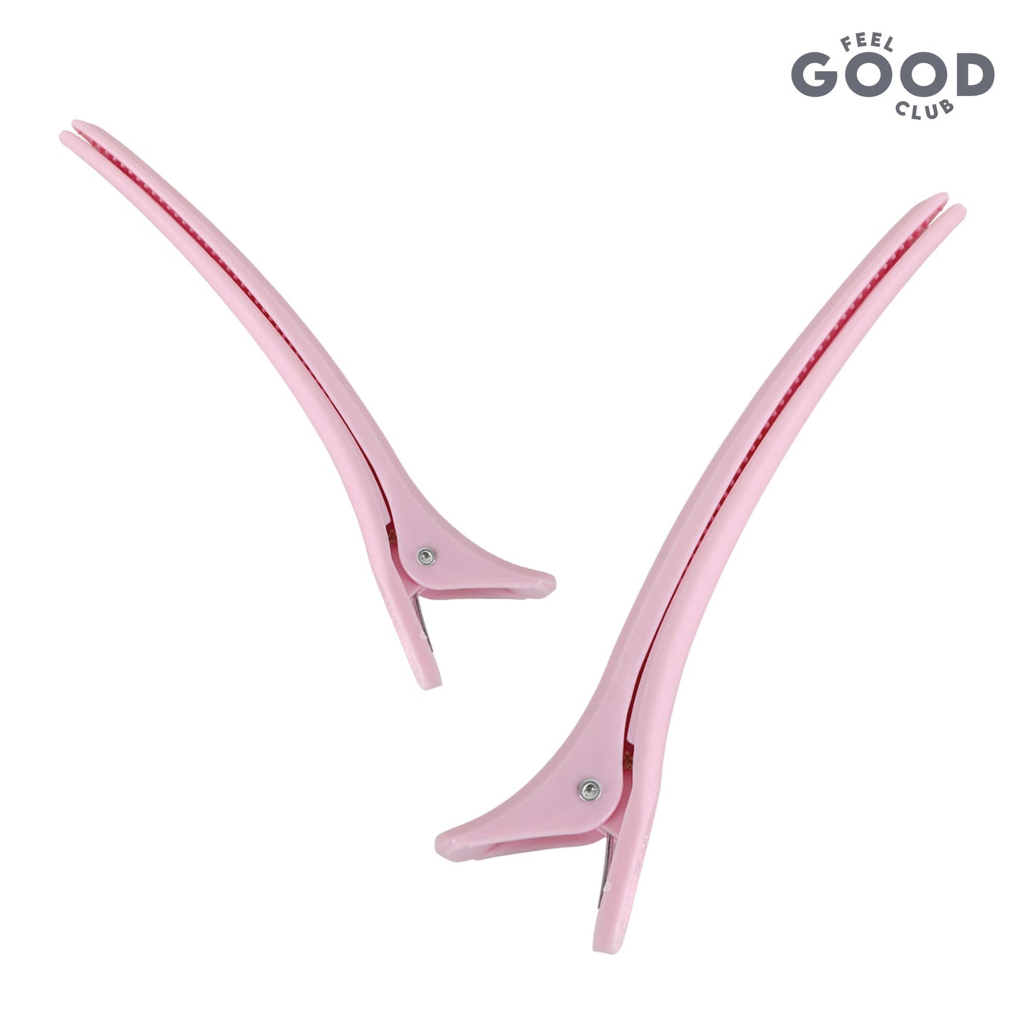 Feel Good Club Hair Section Clips - Set Of 2 Pcs To Use During Everyday Skincare Makeup & Styling