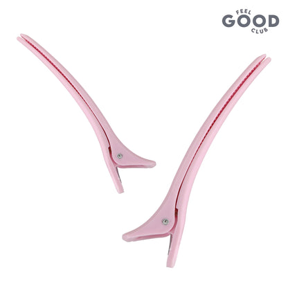 Feel Good Club Hair Section Clips - Set Of 2 Pcs To Use During Everyday Skincare Makeup & Styling