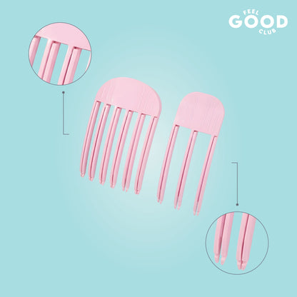Feel Good Club Root Lifter Hair Volumizing Clips For Heatless Bounce To Flat Hair - Set Of 2 Pcs