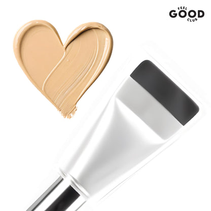 Feel Good Club Spatula Brush For Ultra Thin Layer Of Foundation Face Makeup Applicator & Blender