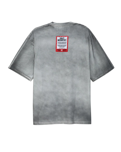Butterfly T-shirt Grey