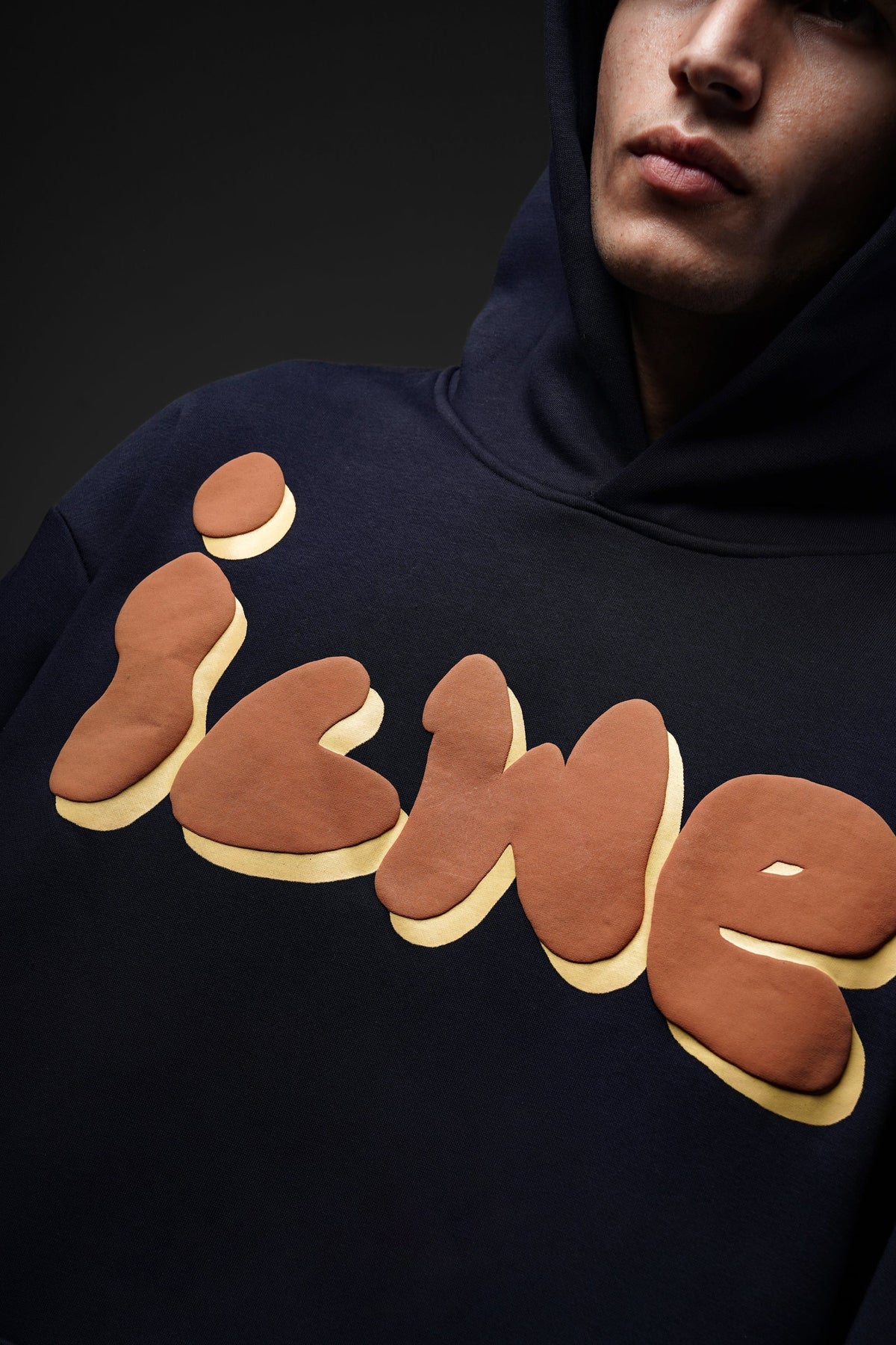No Sugar Just Honey Navy Hoodie