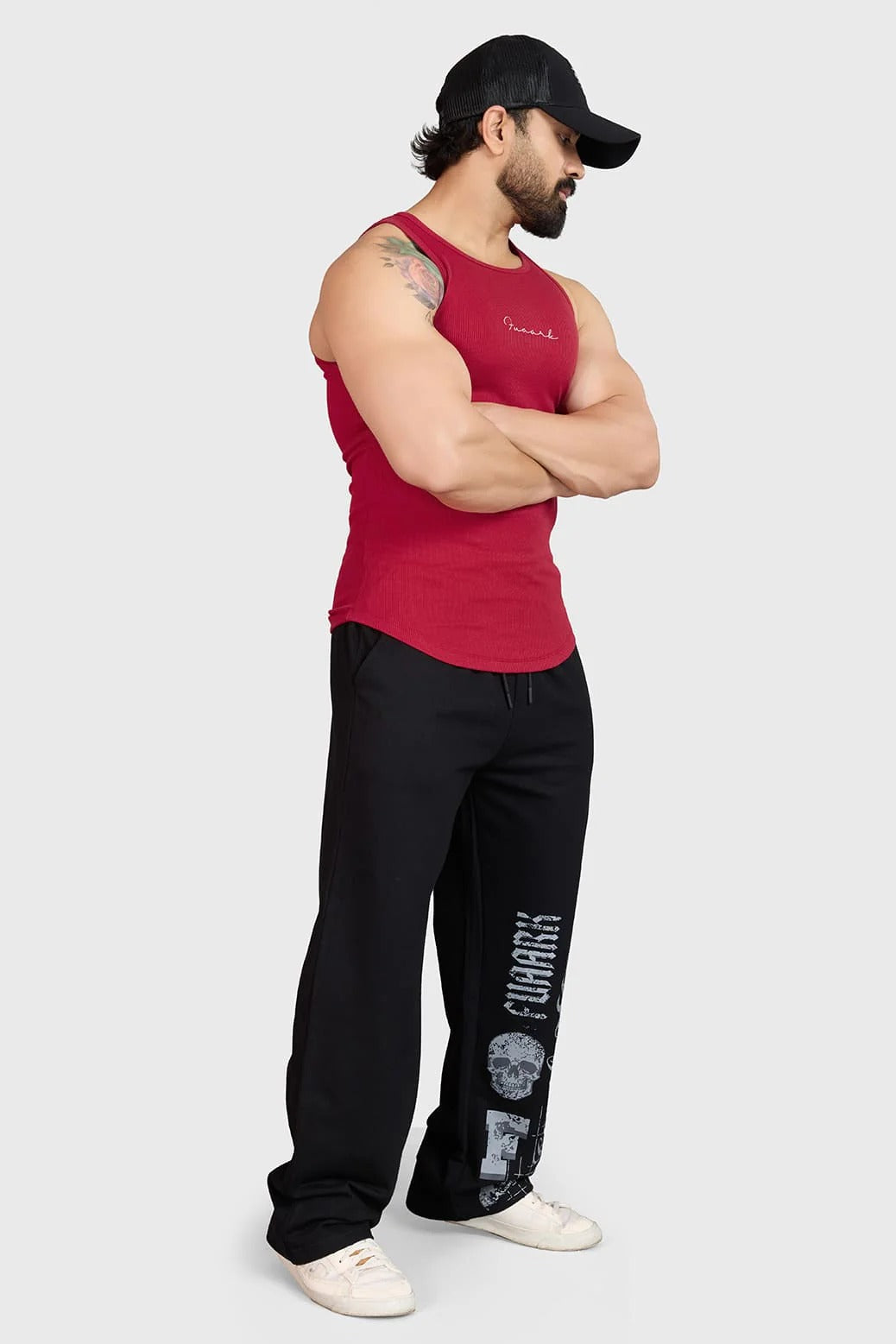 Ribbed Tank Red | Fuaark at Broadway