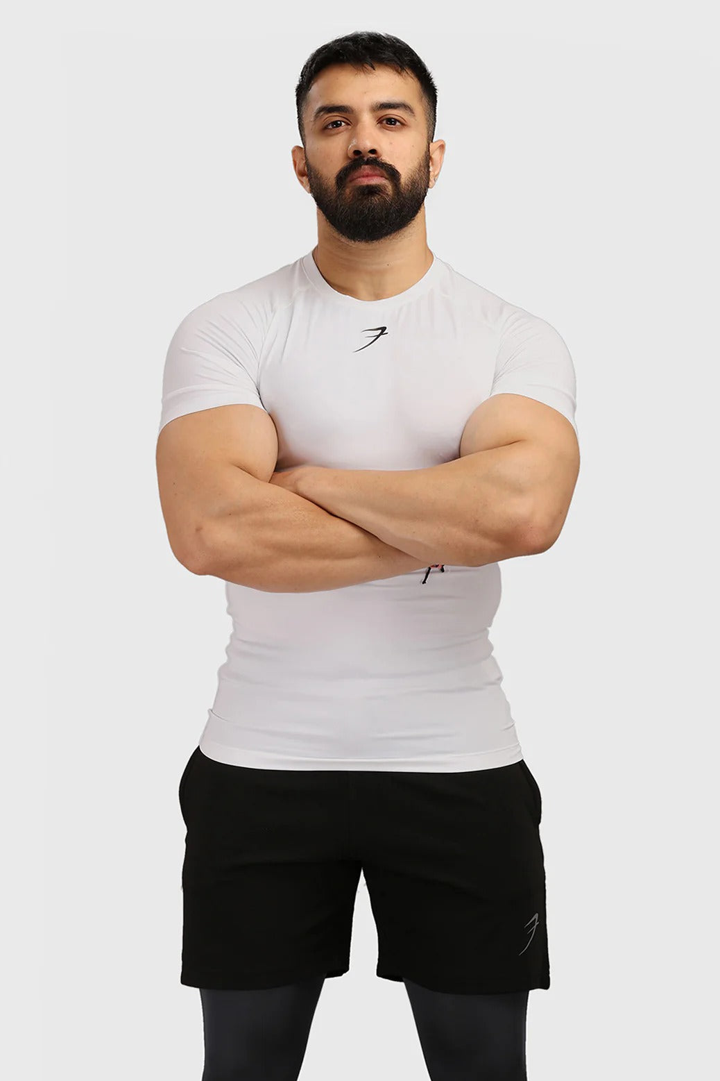 Compression T-shirt White | Fuaark at Broadway