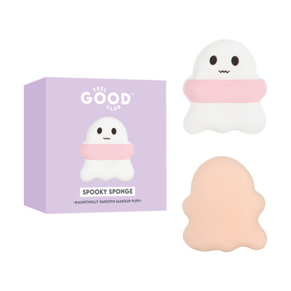 Feel Good Club Spooky Sponge Makeup Cushion Puff For Blending Foundation Concealer Blush & Contour