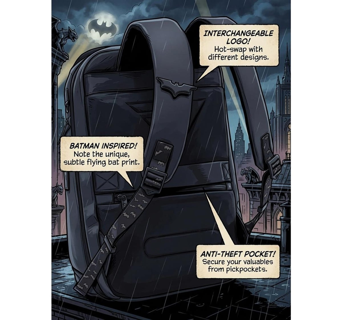 Floe Batman Dark Knight Backpack