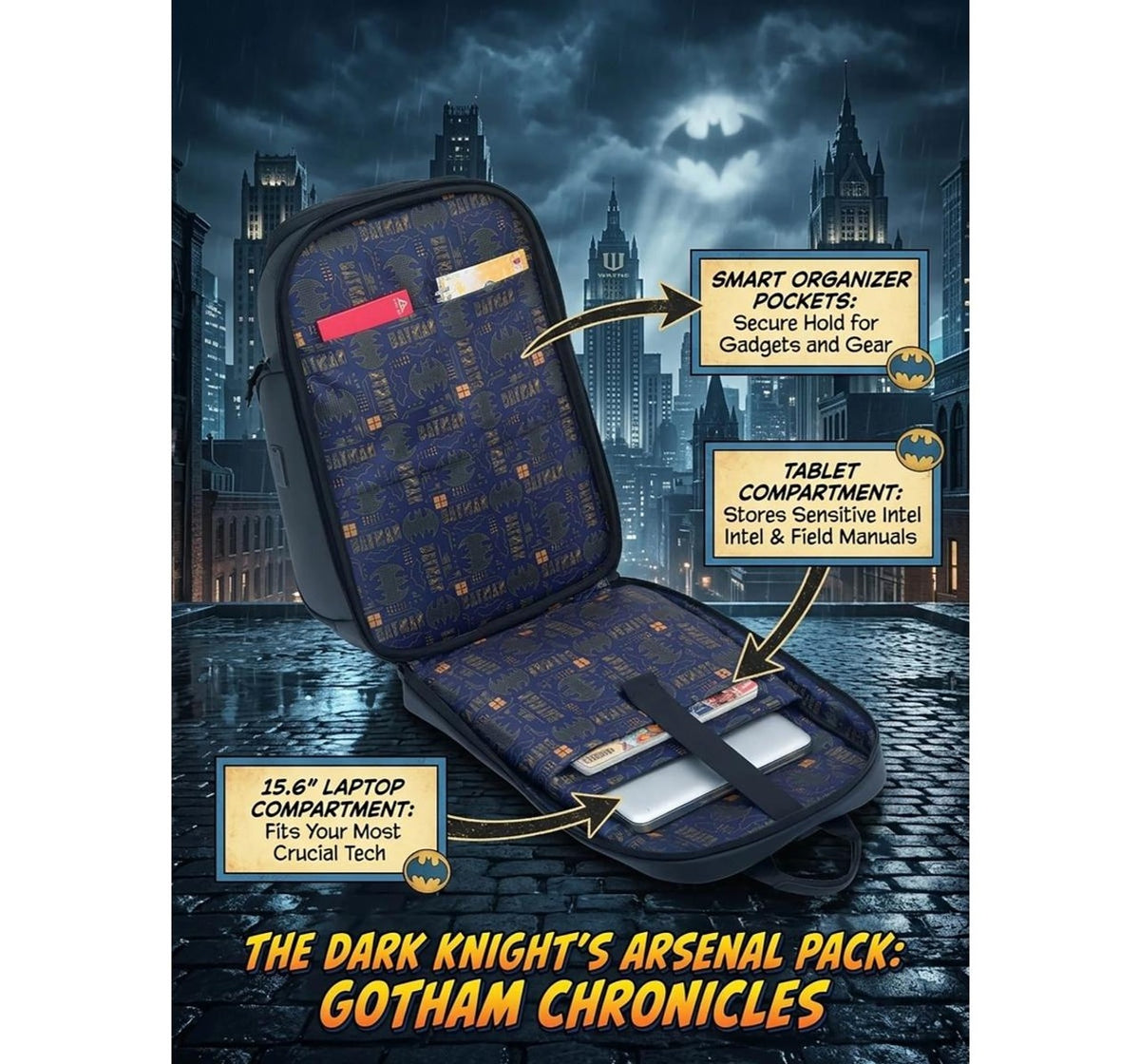Floe Batman Dark Knight Backpack