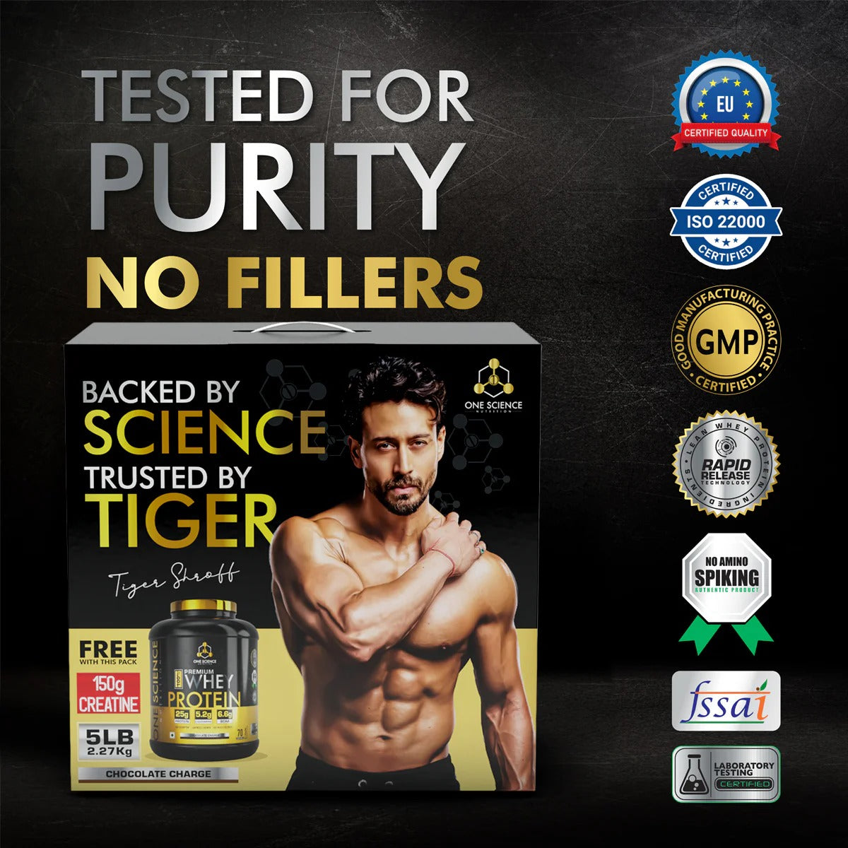 One Science Nutrition Complex Pro Glutamine | support muscle recovery  60 Serving 300 gms | One Science Nutrition at Broadway