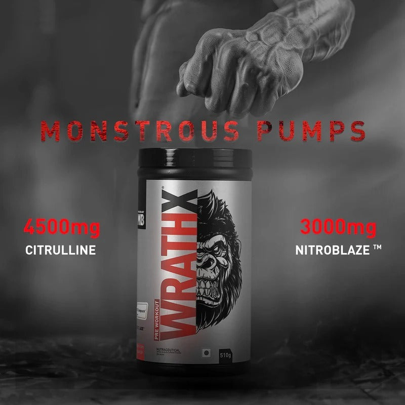 MuscleBlaze Pre Workout WrathX with Creapure | Fruit Fury | MuscleBlaze at Broadway