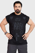 Courageous CapSleeves Tank Black | Fuaark at Broadway