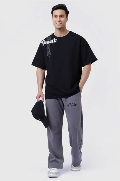 Eagle OverSized T-Shirt Black | Fuaark at Broadway