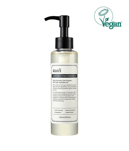 Klairs-Klairs Gentle Black Fresh Cleansing Oil | Klairs at Broadway