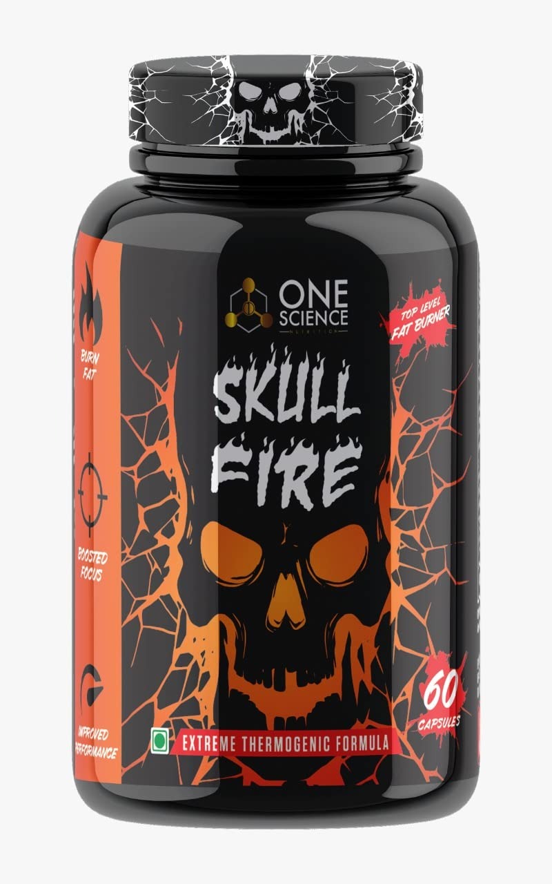 One Science Nutrition (OSN) Skull Fire Top Level Fat Burner 60cap (94gm) | One Science Nutrition at Broadway