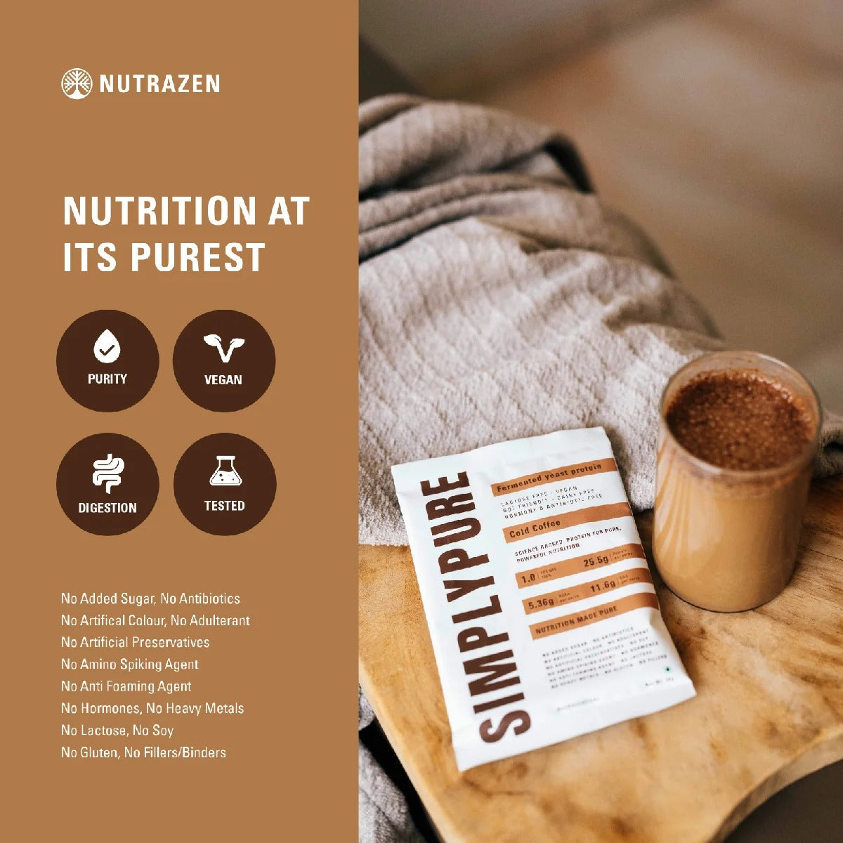 SIMPLY PURE Fermented Yeast Protein