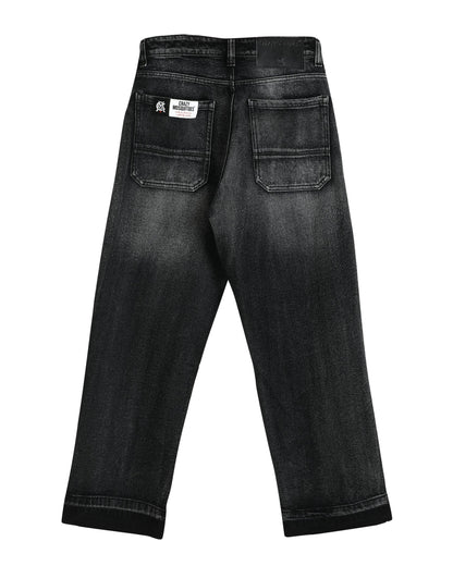 Open Bottom Black