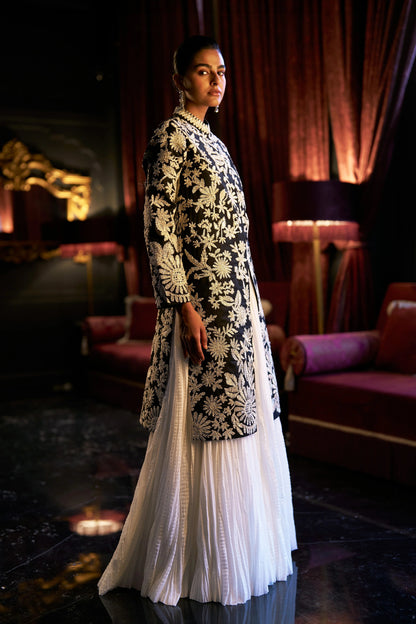 CRUSHED CRINKLE MAXI SKIRT