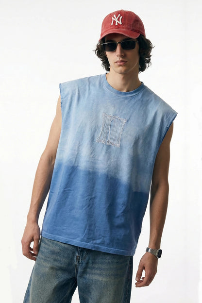 Wired Different Embroidered Tank