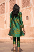 PATTERNED BROCADE LONGLINE TOP | Dash and Dot at Broadway