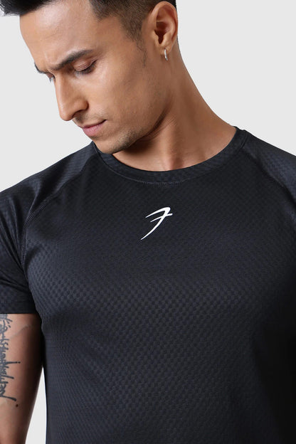 Grain T-Shirt Black | Fuaark at Broadway