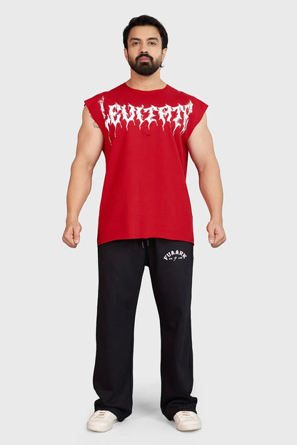 Raw Levitate Capsleeves Tank Red | Fuaark at Broadway