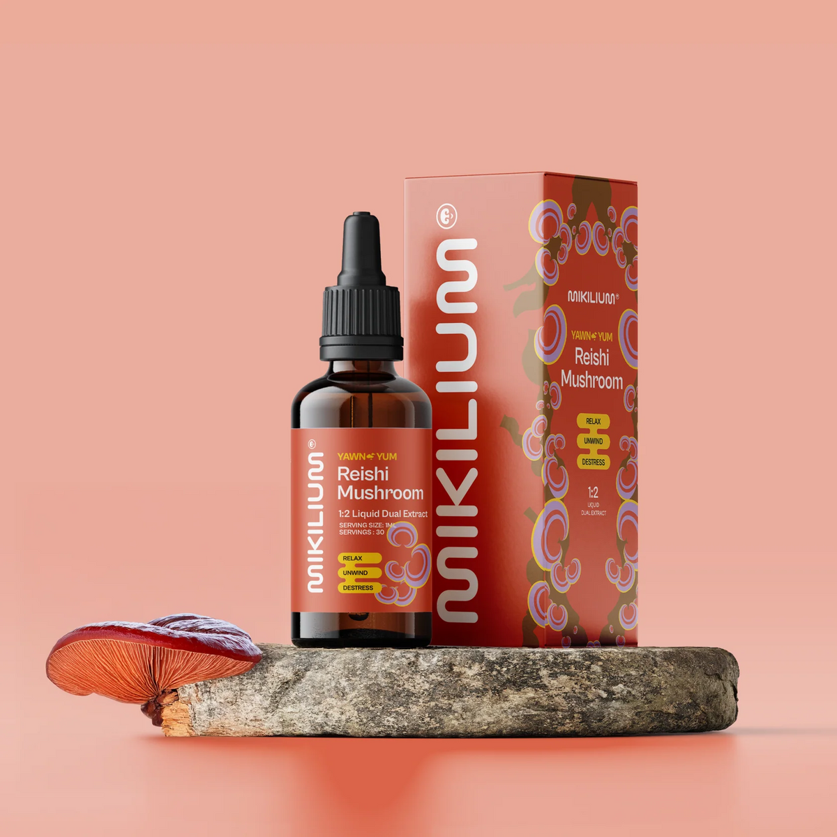 Yawn Yum - Reishi Mushroom Liquid Dual Extract