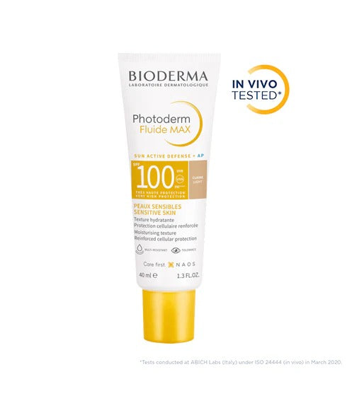PHOTODERM MAX FLUIDE SPF100 CLAIRE T40ML | BIODERMA at Broadway