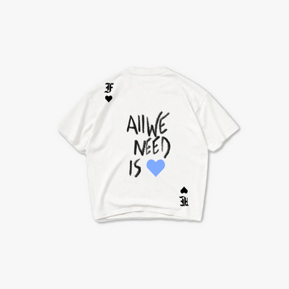 REBEL HEART CARD TEE | FLYAF at Broadway