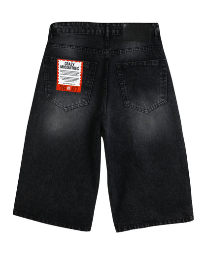 Denim Shorts Black