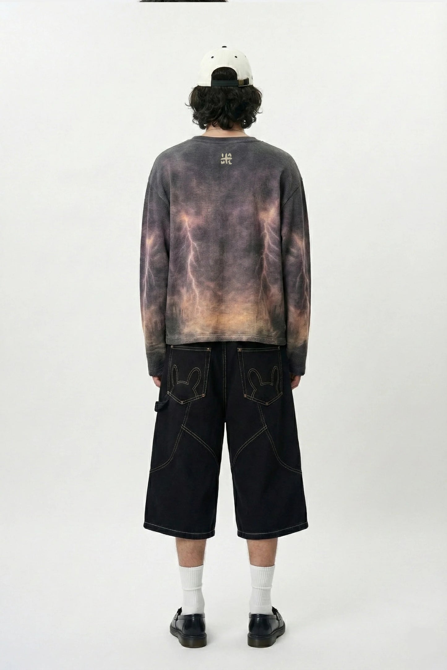 Stormbound Lilac Full Sleeve Waffle Tee