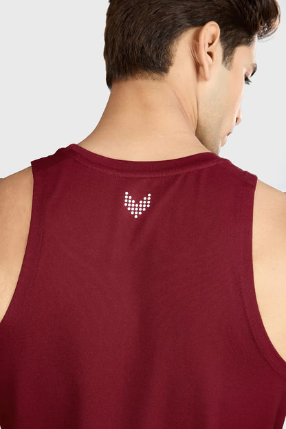 Pulse Running Tank Deep Red | Fuaark at Broadway